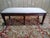 Brown Louis XVI Fabric Piano Bench For Sale - Image 8 of 10