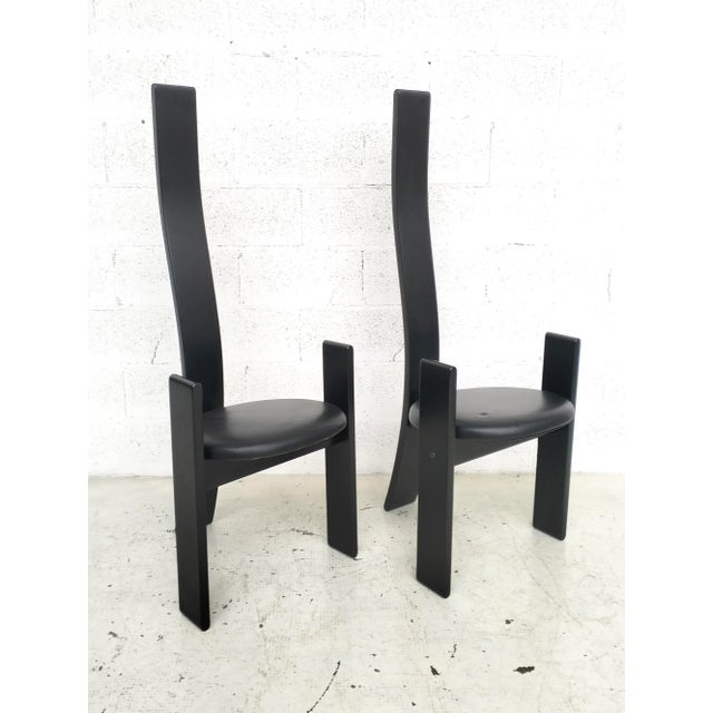 Golem Chairs attributed to Vico Magistretti for Poggi, 1960s, Set of 2 by Vico Magistretti, Set of 2 For Sale - Image 10 of 10