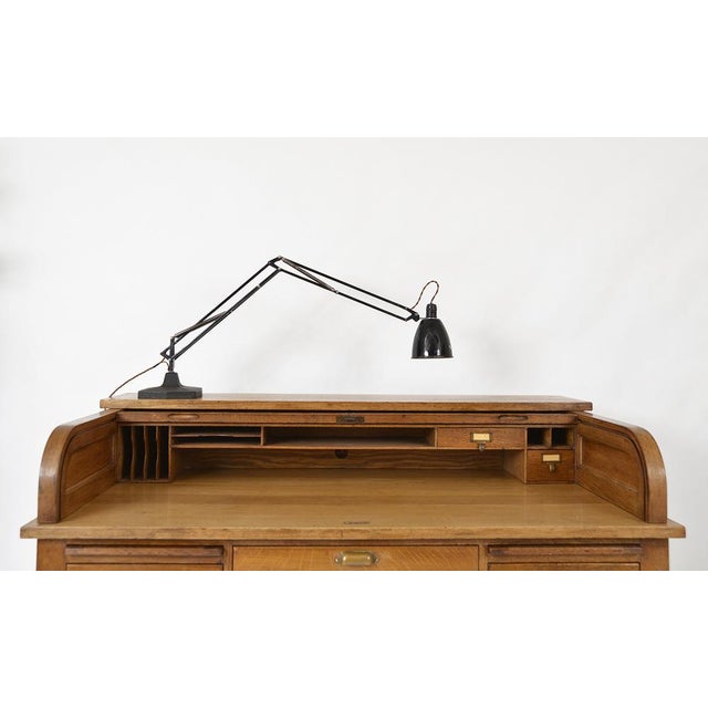 Anglepoise No 1209 Draughtsmans Task Desk Lamp by Herbert Terry, England, 1940s For Sale - Image 9 of 18