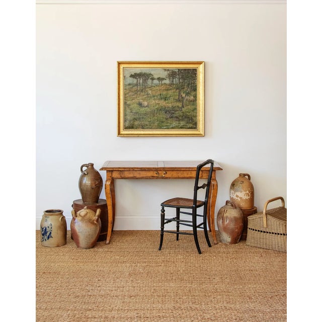 A beautifully crafted Guy Chaddock writing table that captures English Country furniture. Constructed in solid hardwood...