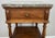 French Bedside Tables with Marble Top in Oak, Set of 2 For Sale - Image 5 of 14