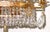 Brass Lead Crystal Nine-Light Chandelier from Palwa, 1950s For Sale - Image 10 of 13