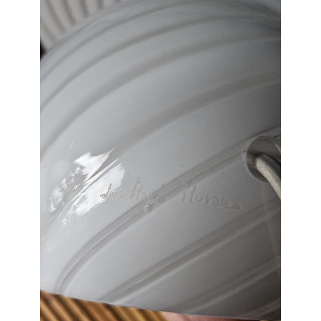 Glass Murano Glass Lamps, Italy, Set of 2 For Sale - Image 7 of 8