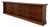 Mid 20th Century 1 of 1 Handmade Burlwood MCM Double Sided Shelf Room Divider For Sale