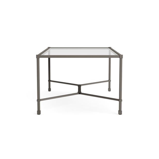 Contemporary Brown Jordan Venetian 26" x 43" Coffee Table, Mica frame For Sale - Image 3 of 11