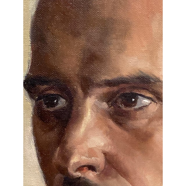 Aimé Van Belleghe, Portrait of René Brondel, 1920s, Oil on Canvas, Framed For Sale - Image 16 of 18