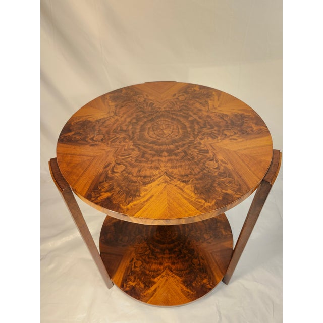 Contemporary Twelve Flame Stunning Double Surface Contemporary Table For Sale - Image 3 of 15