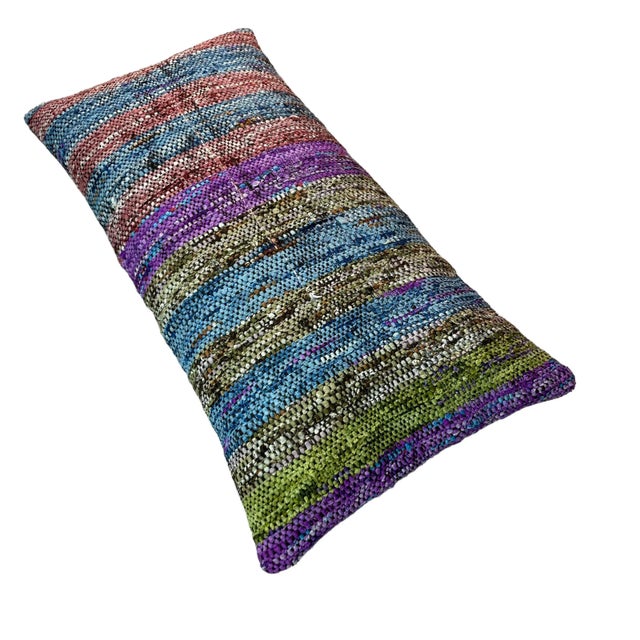 Vintage Turkish Kilim Cushion Cover, 1970s, in Flawless conditions. Designed 1970 to 1979