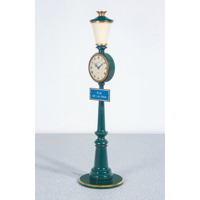 Rue de la Paix Lamp Clock from Jaeger For Sale - Image 4 of 18