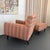1940s 1940s MId Century Modern Upholstered Lounge Chair Ottoman Set For Sale - Image 5 of 11