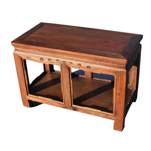 Beautiful solid wood table finished all around. Top is of mitered, tenon and mortise, solid single board floating panel...