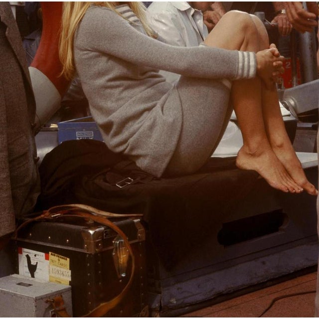 Jim Gray, Brigitte Bardot on Set, 1966, Large Print For Sale - Image 8 of 9