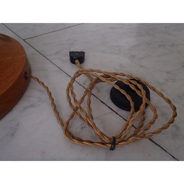 Vintage Floor Lamp with Glass Shade, 1930s For Sale - Image 12 of 15