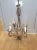 Antique Egyptian Wrought Iron Electrified Chandelier For Sale - Image 4 of 11