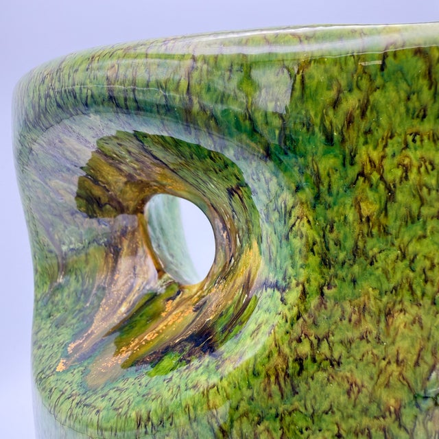 Vase 911 in Ceramic by Roberto Rigon for Bertoncello Ceramiche d´Arte, 1970s For Sale - Image 13 of 14