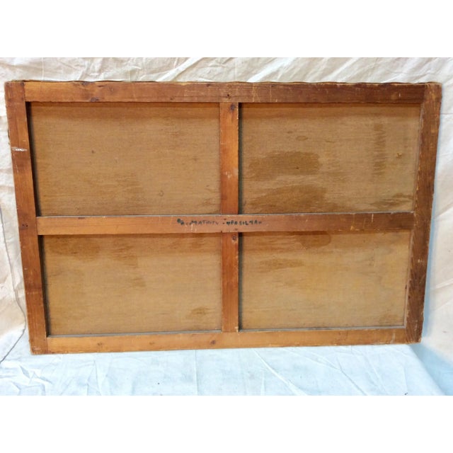 Late 1800s French Nautical Oil on Canvas Painting For Sale - Image 11 of 13