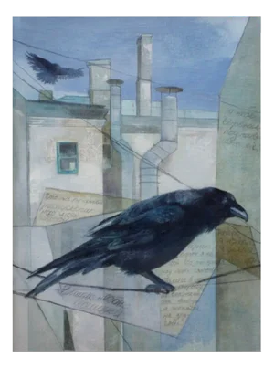 Ivdra Antra, Raven, 2008, Oil on Canvas