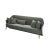 Contemporary Bhutan Olive Velvet Sofa by Javier Gomez For Sale - Image 3 of 3