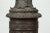 Contemporary Tall Custom Made Cast Bronze Urn on Pedestal with Lion Head Handles For Sale - Image 3 of 13