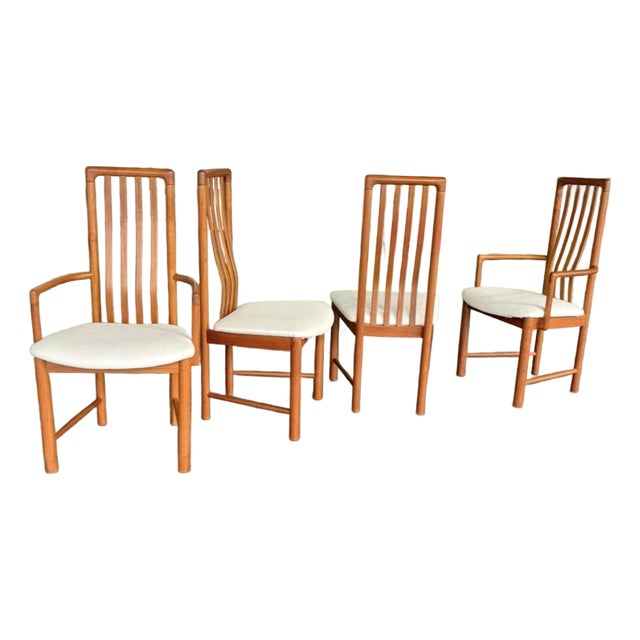 Danish Teak Boltinge Dining Chairs - 4 For Sale