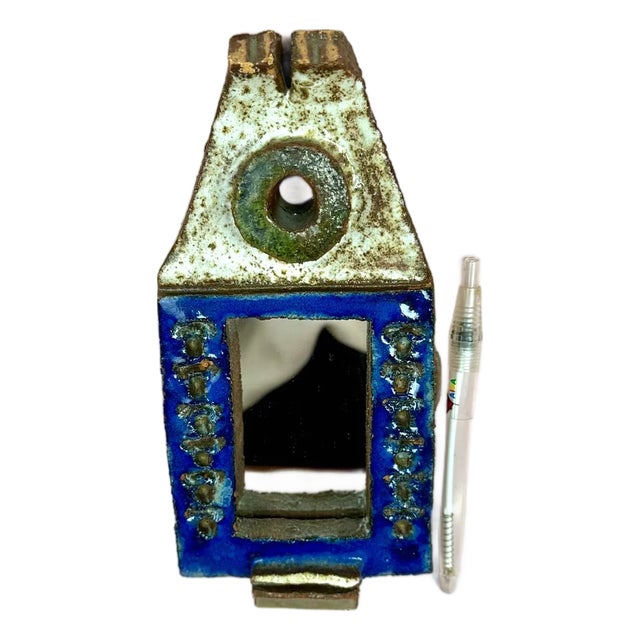 Small Ceramic Mirror by Les Argonautes, France, 1960s For Sale