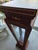 Traditional Tooled Leather Glass Display Case Curio Stand Pedestal Maitland Smith - Jacques Adnet Style For Sale - Image 3 of 9