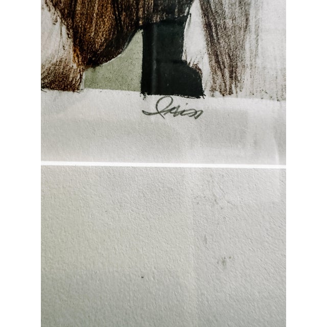 1992 Framed Iris Litho Signed and Numbered Print by Winifred Godfrey For Sale - Image 14 of 16