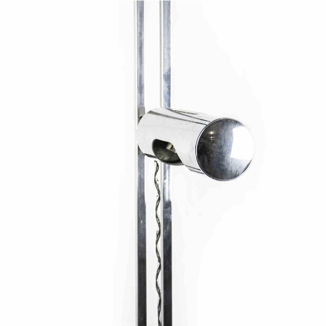 Vintage Cromoluce Steel Lamp, 1970s For Sale - Image 6 of 7