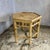 Mid-Century Bamboo Hexagonal Side Table, 1970s For Sale - Image 4 of 8
