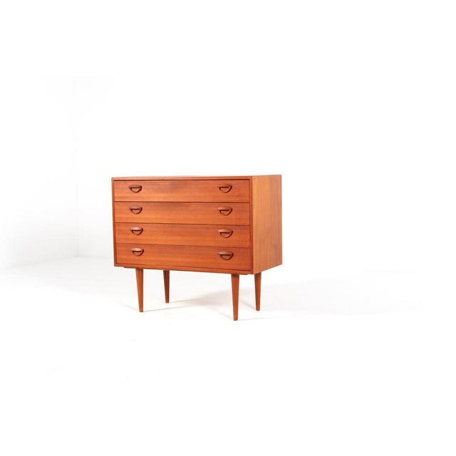 Mid-Century Modern Danish Teak Chest of Drawers by Kai Kristiansen, 1960s For Sale - Image 5 of 14