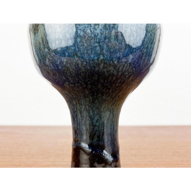Mid-Century German Studio Pottery Goblet Vase by Janne Reckert-Cordua, 1960s For Sale - Image 9 of 18