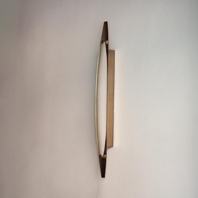 Model 2254 Wall Lamp by Max Ingrand for Fontana Arte, Italy, 1960s For Sale - Image 3 of 18