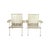 1960s Midcentury Mexican Armchairs in the Style of Clara Porset - a Pair For Sale - Image 5 of 5