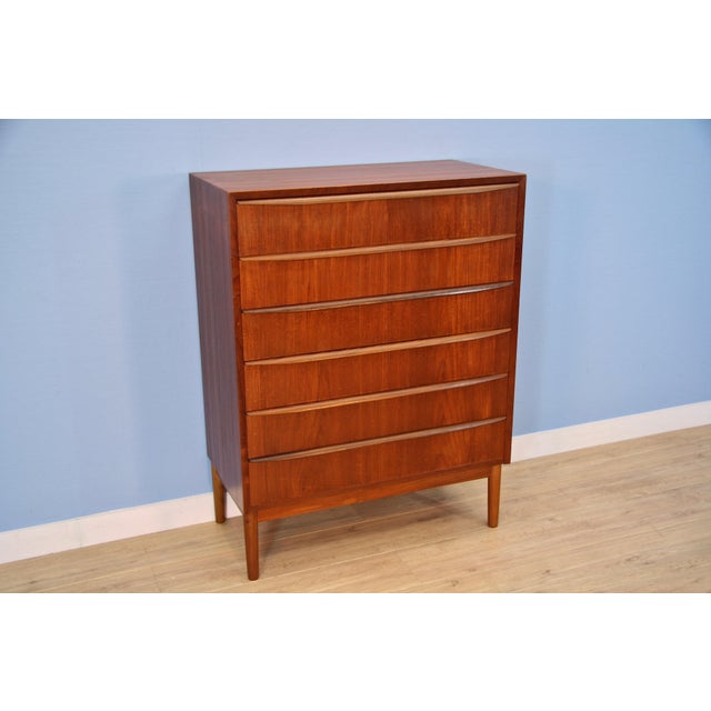 Danish Chest of Drawers in Teak, 1960s For Sale - Image 11 of 11