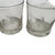 Mid-Century Modern Vintage Mid Century Monogrammed “A” Low Ball Whiskey Glasses - Set of 4 For Sale - Image 3 of 3