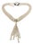 Vintage Multi-Strand Faux Pearl Tassel Necklace, 1950s For Sale