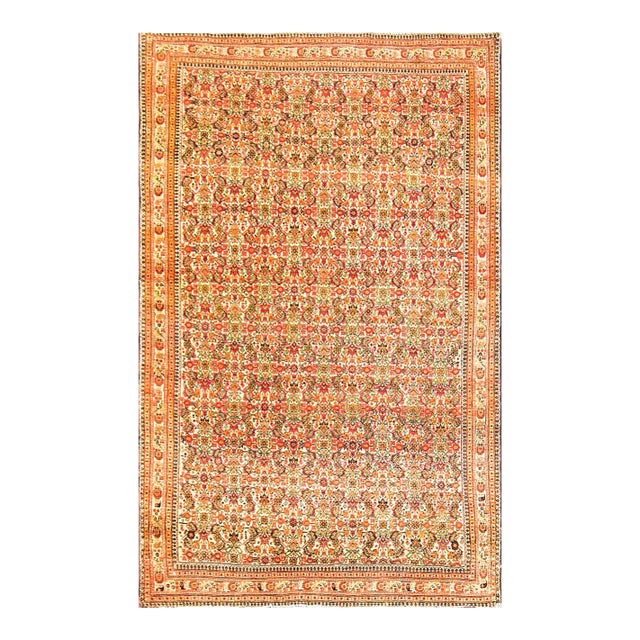 Antique Persian Sarouk Feraghan Rug, Fine 3'11" X 6'6" For Sale