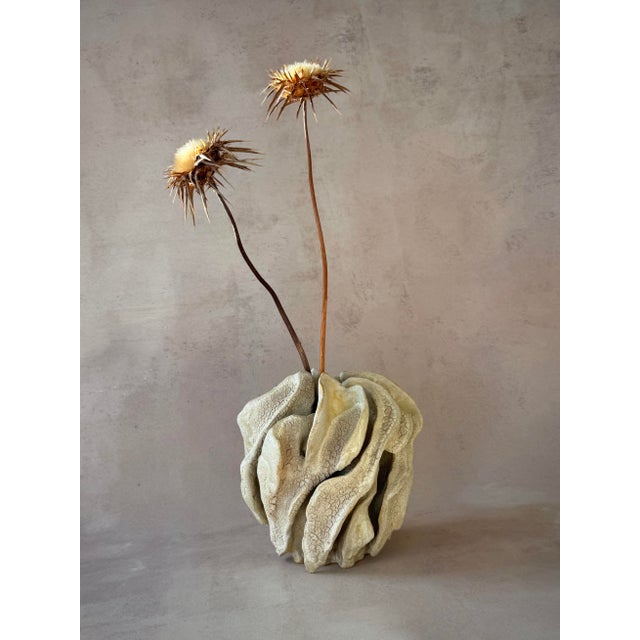 Geoma Kurinuki 7 Sculpture in Clay by Pellizco Ceramica, in New conditions. Designed from 2000