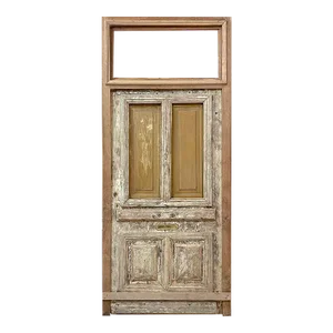 19th Century Exterior Door in Original Jam With Transom