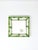 Italian Fret Rim Tray — Italian Hand-Painted Ceramic, Bamboo Motif, Green For Sale - Image 3 of 5