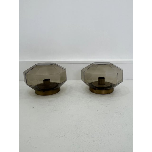 Mid-Century Modern Space Age Wall Lamps from Hillebrand, 1970s, Set of 2 For Sale - Image 12 of 17