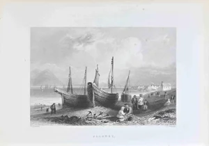 W. H.Bartlett, Allonby, Etching, 1845