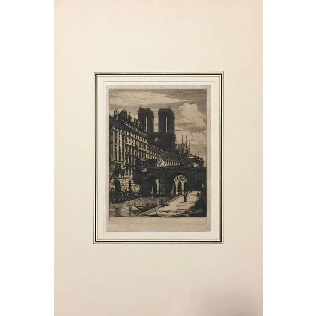 Signed on plate with the Monogram of the artist “CM”. Original Prints. State III/III Passepartout included : 60 x 40 cm...