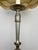 Silver Vintage French Ornate Metal Standing Lamp with Tassel Shade For Sale - Image 8 of 12