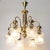 Brass Chandelier from Kamenicky Senov, Czechoslovakia, 1970s For Sale - Image 13 of 14