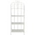 Tyrique 4 Tier Shelf Unit - Antique White For Sale - Image 9 of 11