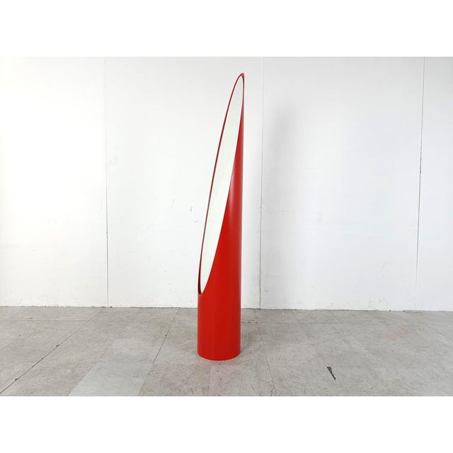 Vintage Italian Floor Mirror, 1970s For Sale - Image 4 of 8