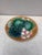 Majolica Leaves & Flowers Plate Clairefontaine, Circa 1890.