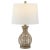 Metal Safavieh Flora Seagrass Table Lamp - Natural For Sale - Image 7 of 7