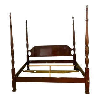King Drexel Heritage 18 Century Collection 4 Poster Bed For Sale